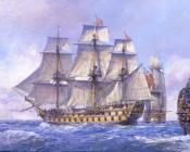 杰夫 亨特 : HMS Captain 74-gun ship